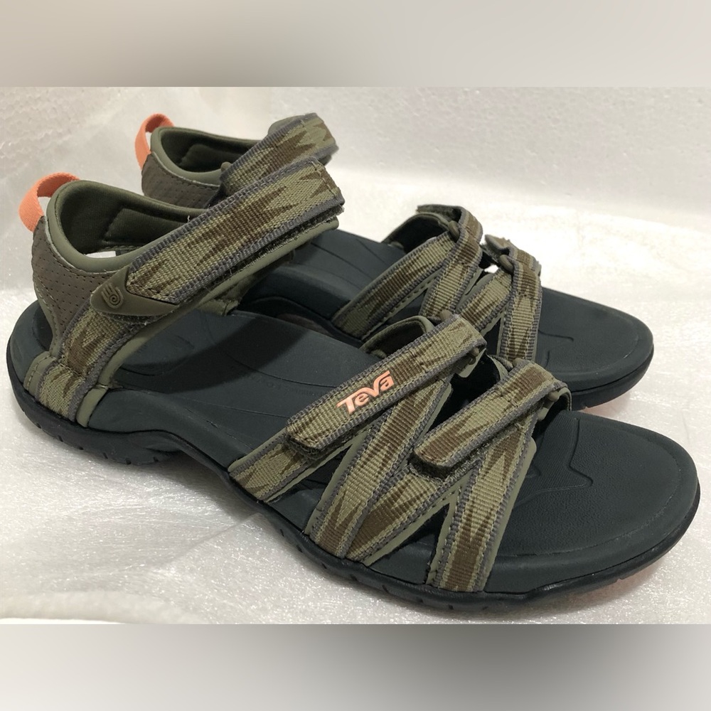 Teva Camouflage and Black Outdoor Sandals